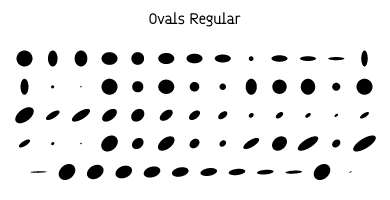 Ovals Regular Specimen
